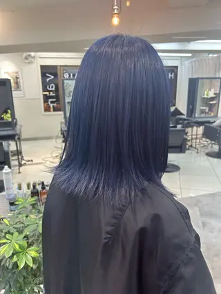 ミディアム カラー ナチュラル×色気パ ーマ 渋谷/マナミのヘアスタイル