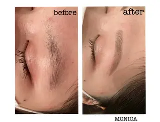 アイブロウ eyelash MONICAのマツエク・マツパデザイン