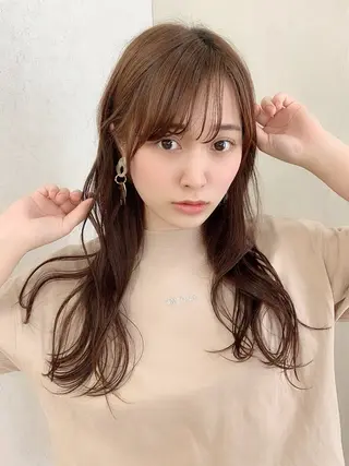 ロング 韓国ヘア×髪質改善 ⭐️谷遼平⭐️のヘアスタイル