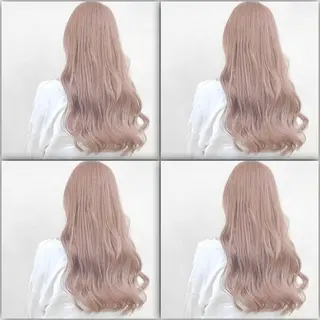 セミロング カラー レイヤーダブルカラー KYON店長のヘアスタイル