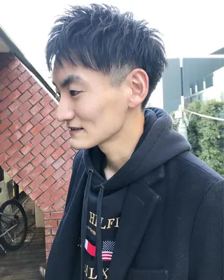 ヘアアレンジ メンズ メンズ特化✂️栗原 侑也のヘアスタイル