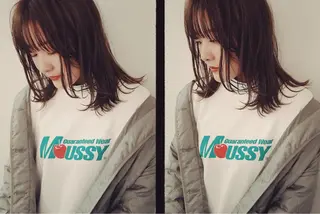 ミディアム カラー salon AKIRA所属・市川 千夏のヘアスタイル