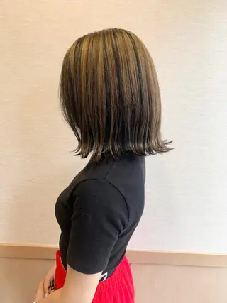 ミディアム カラー miho 🌼🌼🌼のヘアスタイル