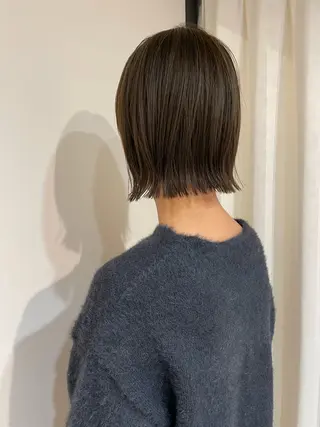 ショート カラー ヘアアレンジ ボブ/ミニボブ/ 立河今日子のヘアスタイル