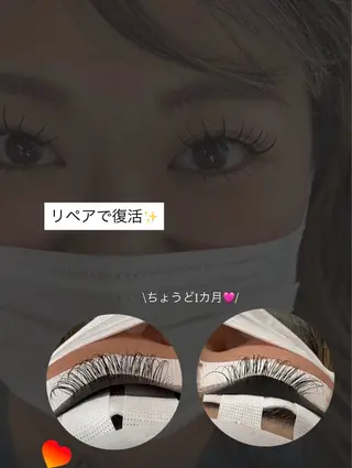 マツエク・マツパ Liberte CHIAKIのマツエク・マツパデザイン