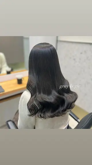 セミロング カラー ヘアアレンジ 完全💗マンツーマン marinのヘアスタイル