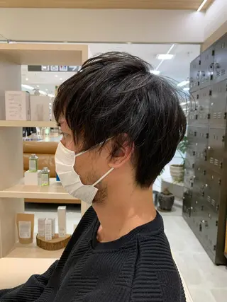 ショート メンズ 神田 桃菜のヘアスタイル
