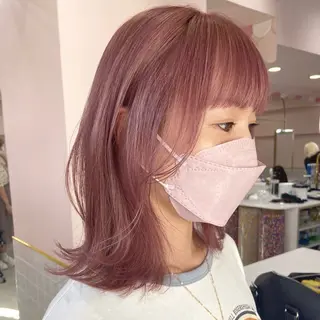 ショート カラー うる艶カラー /縮毛矯正✨レオンのヘアスタイル