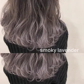 ロング カラー ヘアアレンジ TSUNA 🌙 Lim 五反田のマツエク・マツパデザイン