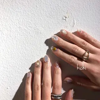 ネイル kichi･: *のネイルデザイン