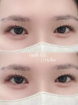 パーマ riche// yukaのマツエク・マツパデザイン