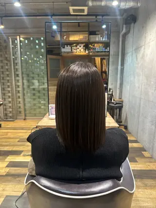 ミディアム flannel 優介のヘアスタイル