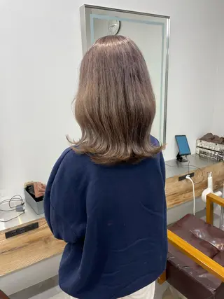 セミロング カラー 🔥メンズ特化🔥 木村 祐太のヘアスタイル