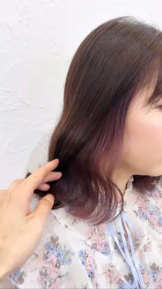 ミディアム 堀 大輔のヘアスタイル