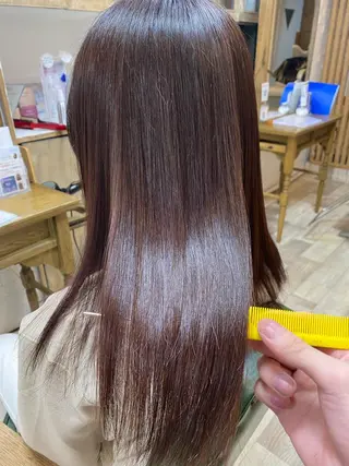 セミロング 髪質改善✨ 角谷　勇のヘアスタイル