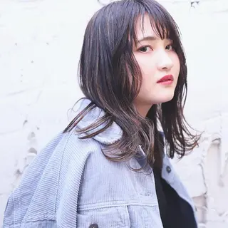 ミディアム 中山 泰徳のヘアスタイル