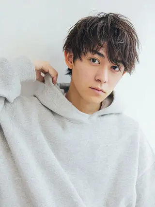 ミディアム メンズ メンズ特化⚡️三村 彰吾⚡️カットパーマのヘアスタイル