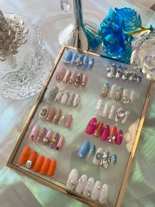 ネイル CREVIO小美玉店 店長RIRIのネイルデザイン