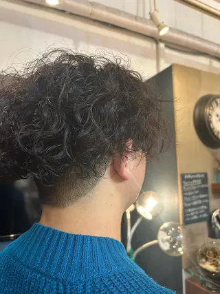 パーマ メンズ Kurumi☆彡 練馬バウハウスヘアのヘアスタイル