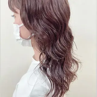 セミロング パーマ mai 🎀 / ガーリーヘア ♡のヘアスタイル
