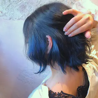 ショート カラー レイヤーカット/ 顔周り 五島巨幹のヘアスタイル