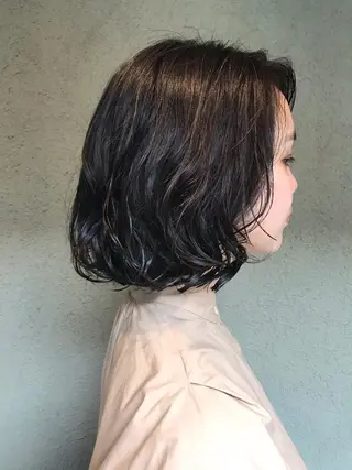 ミディアム パーマ HARU /stylistのヘアスタイル