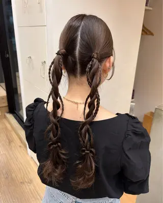 ロング yuka/ ヘアセットのヘアスタイル