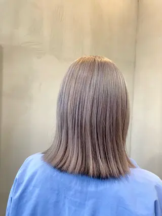 ミディアム 伊藤 実悠/豊橋/ 髪質改善カラーのヘアスタイル
