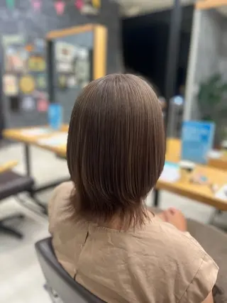 ロング カラー 🩵さき🤍 可愛いを叶える美容師のヘアスタイル