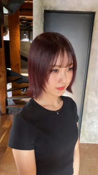 ショート カラー 鳳美容室 /yurikaのヘアスタイル