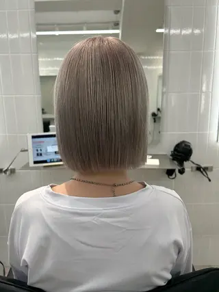 ショート フェード・メッシュ ハイトーン/fumaのヘアスタイル
