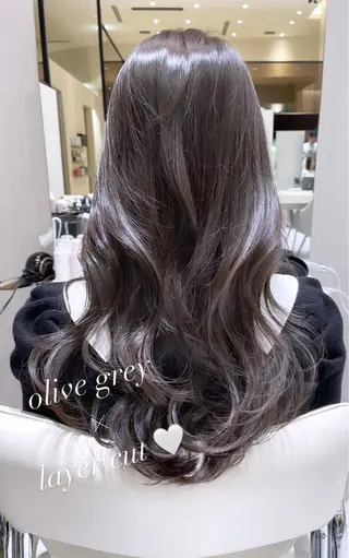 ロング カラー corso by K-two所属・k-two top stylist 林原のヘアスタイル