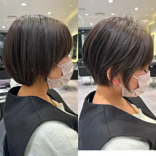 ショート 大人ショート特化/ カットモデル/表参道のヘアスタイル