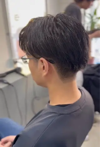 ショート パーマ メンズ メンズ専門サロン wokeのヘアスタイル