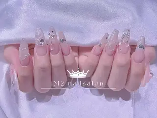 ネイル 長さだし専門店 M2　rikaのネイルデザイン