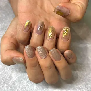 ネイル 自爪育成 warm AZUKI-アヅキ-のネイルデザイン