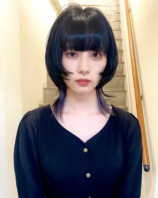 ショート カラー RAIMA ケアハイトーンのヘアスタイル