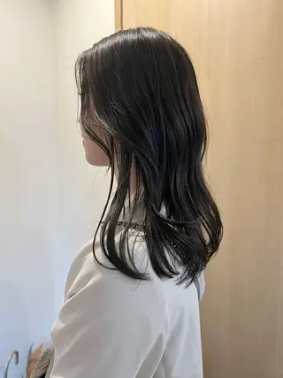 ロング カラー トレンドと似合わせ/ マンツーマン/西上楓のヘアスタイル