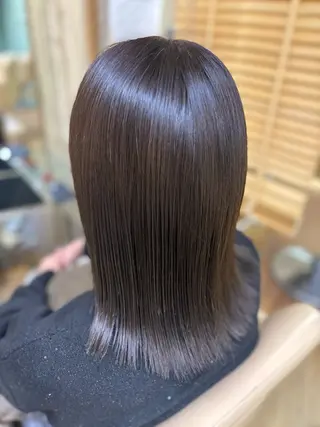 カラー ツヤ感カラー/韓国 カットkanna🖤のヘアスタイル