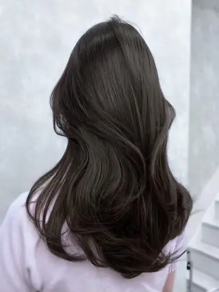 セミロング レビジュヘア 京都/桂のヘアスタイル
