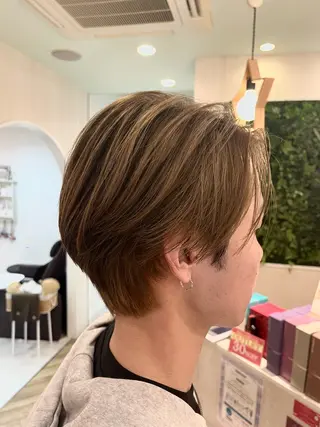 カラー メンズ 外川 生純美ೀ🌝のヘアスタイル