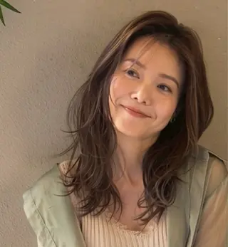 ロング カラー Glimpseあやね 🎀大濠/髪質改善のヘアスタイル