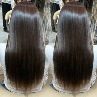 ロング Reve by lond所属・韓国レイヤー／艶髪 ／縮毛矯正／笑  璃のヘアスタイル