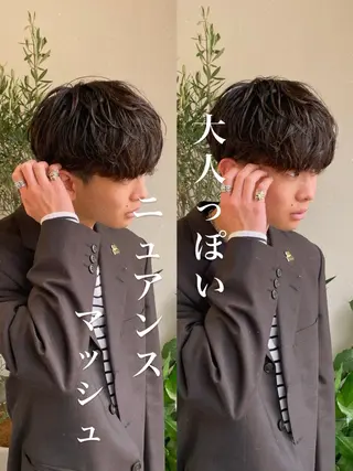 メンズ 🌱メンズ特化🌱 ニュアンス/リョウガのヘアスタイル