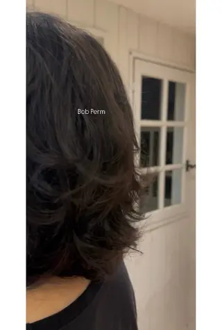 パーマ もりた まおのヘアスタイル