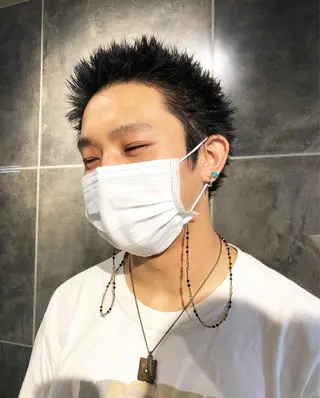 ヘアアレンジ メンズ メンズ特化✂️栗原 侑也のヘアスタイル