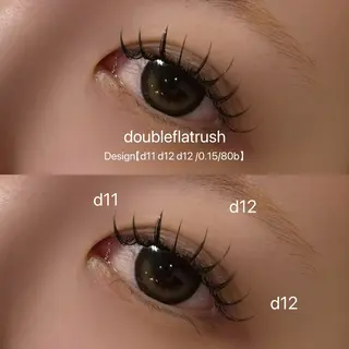 マツエク・マツパ LABEL NATSUKAのマツエク・マツパデザイン