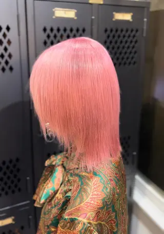 ミディアム カラー 最高級髪質改善🥇 小玉美菜のヘアスタイル