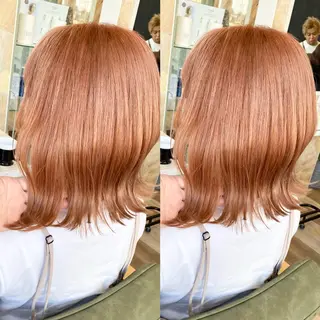 ミディアム ケアブリーチ 黒瀬有汰のヘアスタイル