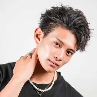 ミディアム メンズ メンズスタイル 歩夢のヘアスタイル